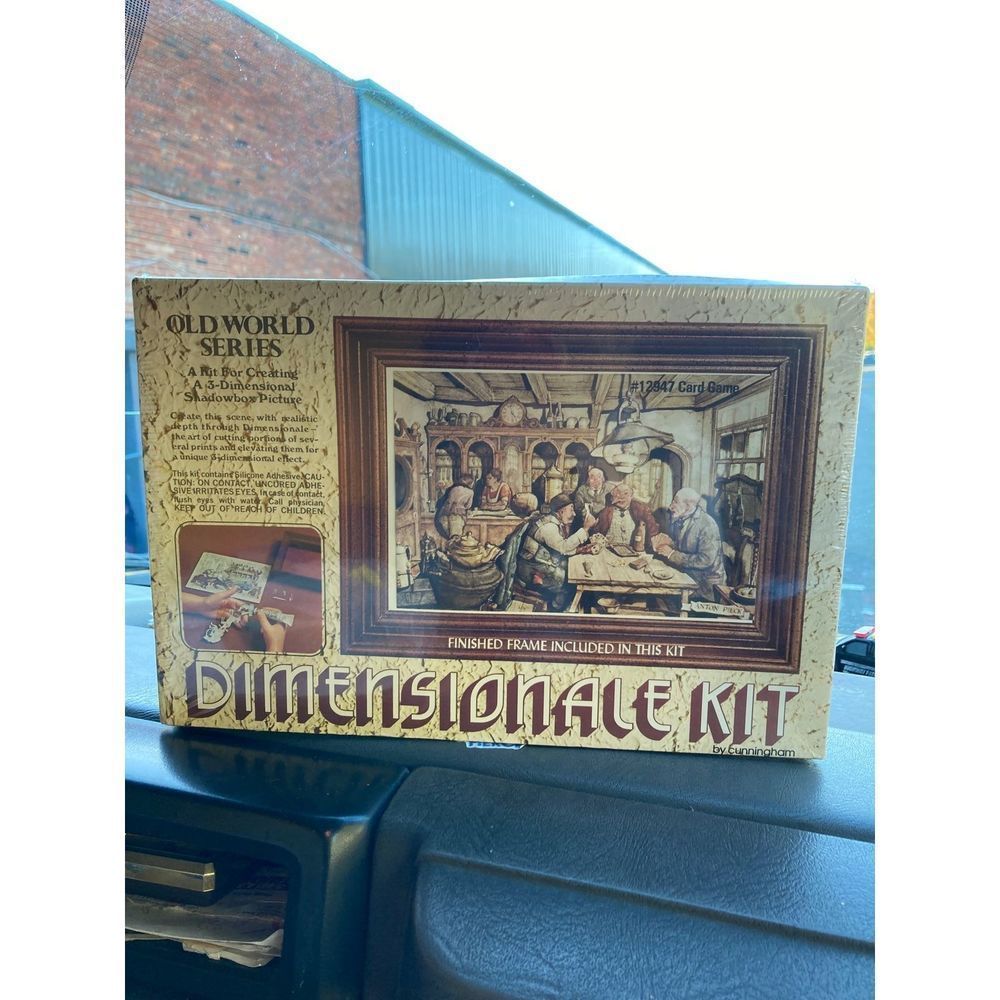 Dimensionale Kit By Cunningham Shadowbox Kit NEW SEALED